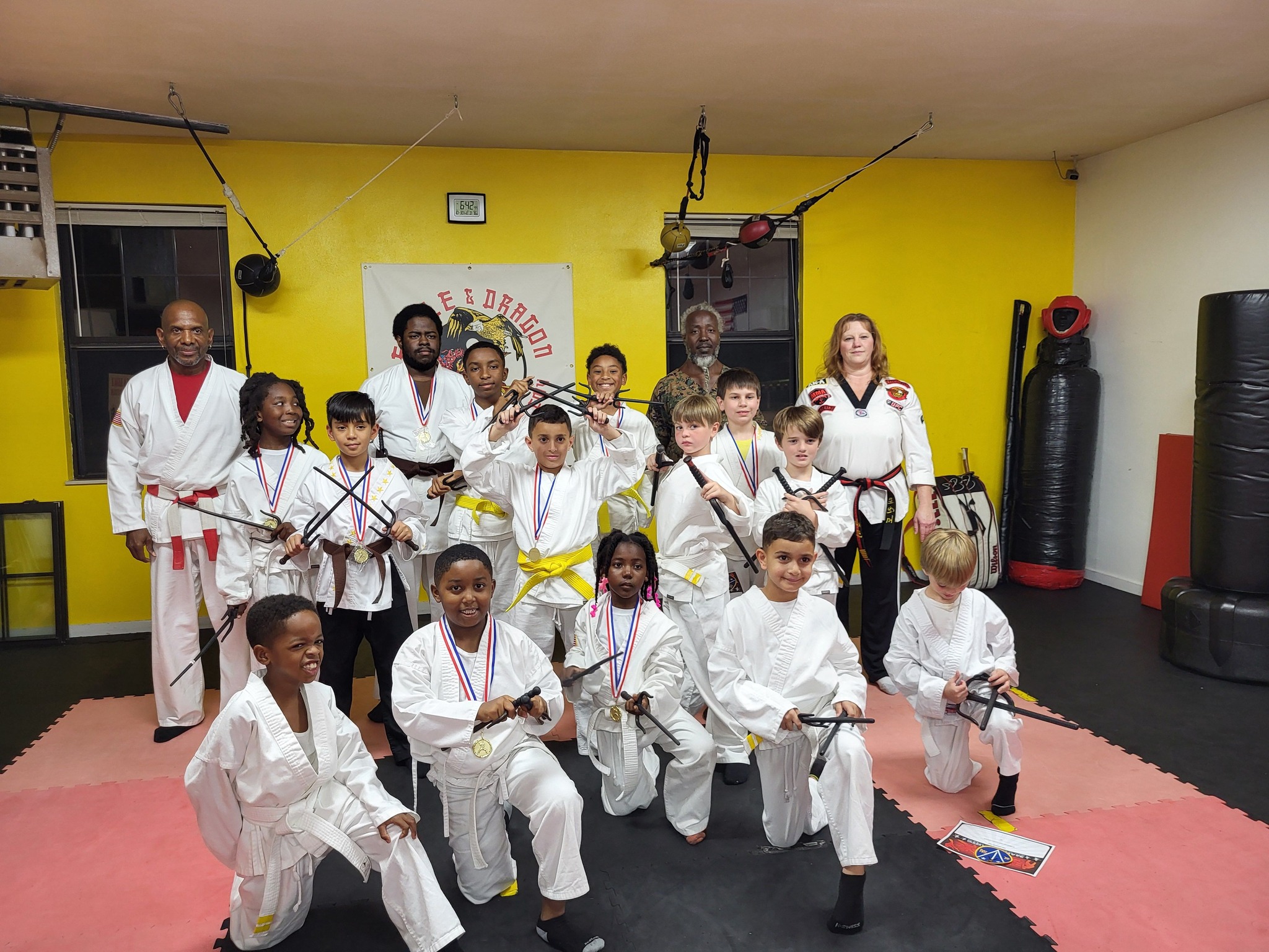 Tae Ryu Jitsu (TRJ) Karate is for teens, ages 8 years to 17 years of age. Tae Ryu Jitsu is the art of empty hands fighting, it is free style art. Uechi Ryu Karate is our foundation. You will find it easy to learn and our instructors willing to take the time to teach you all the basic movements and techniques. You will also enjoy our training methods and we will explain the principles behind our style of self-defense.